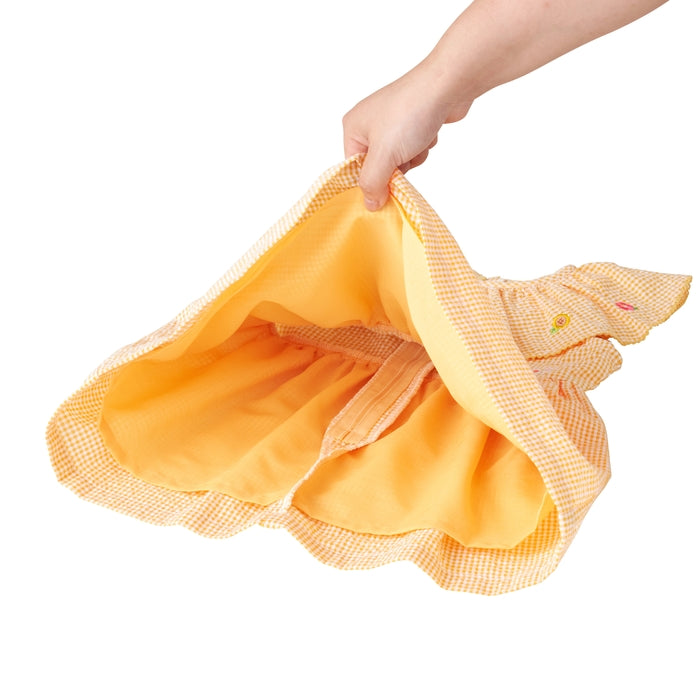 Usako’s Sunflower Gingham Dress