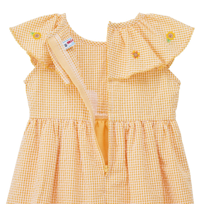 Usako’s Sunflower Gingham Dress