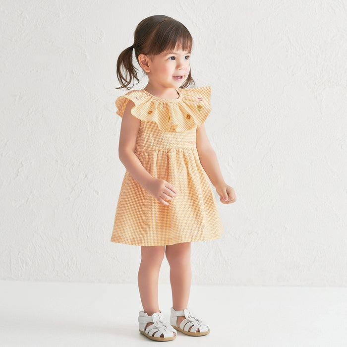 Usako’s Sunflower Gingham Dress