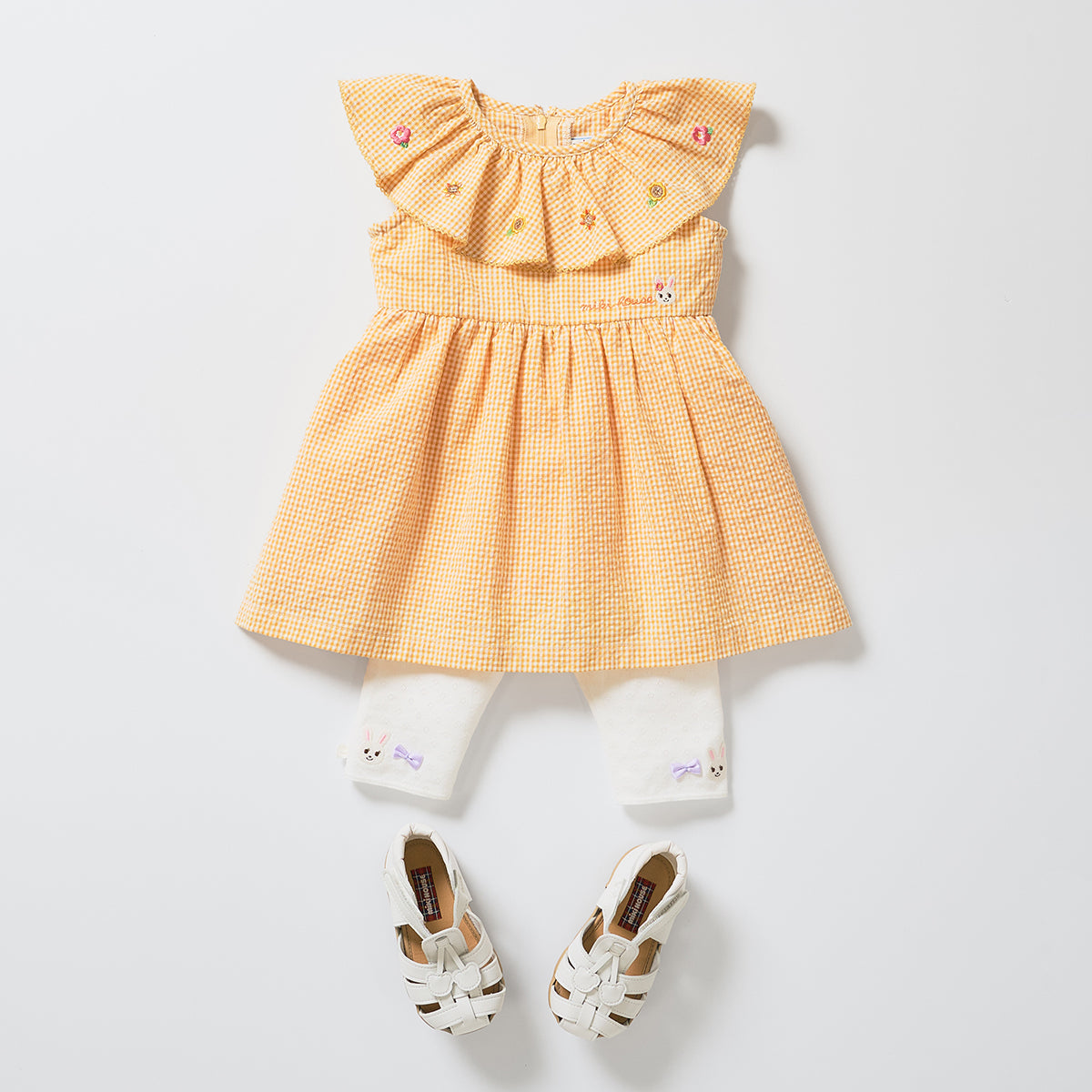 Usako’s Sunflower Gingham Dress