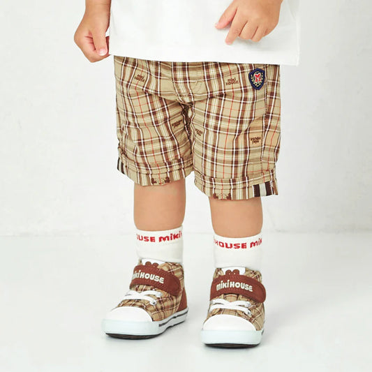 Royal Plaid Capris