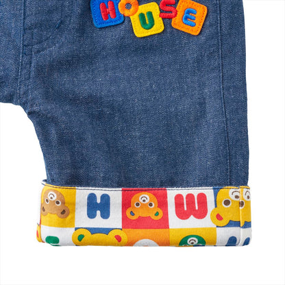 Logo Blocks Jeans