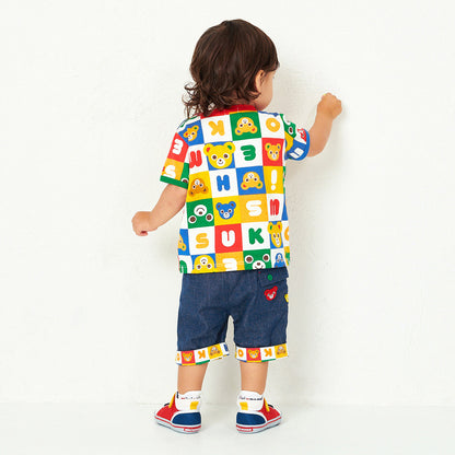 Logo Blocks Jeans