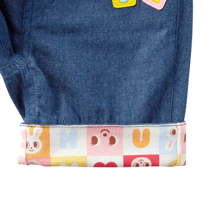 Logo Blocks Jeans