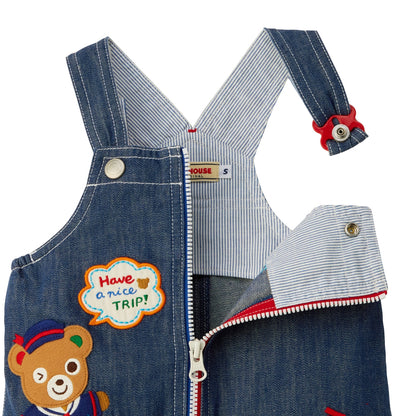 Pucchi’s Zip-Up Denim Overalls