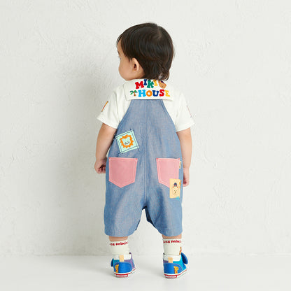 Classic MIKI HOUSE Bear Sailor Overalls