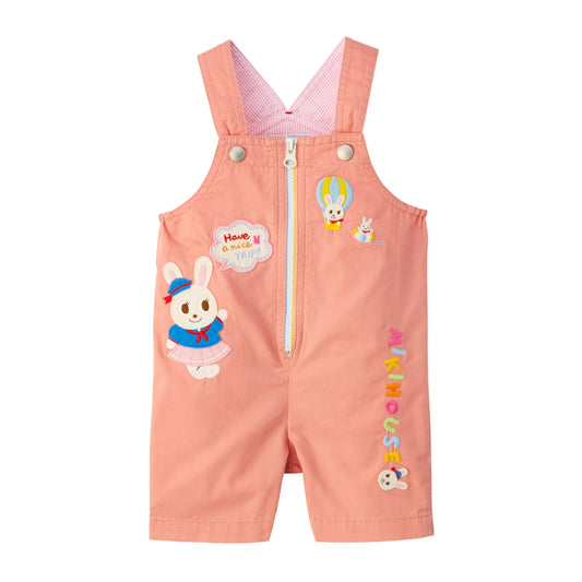 Usako’s Zip-Up Denim Overalls