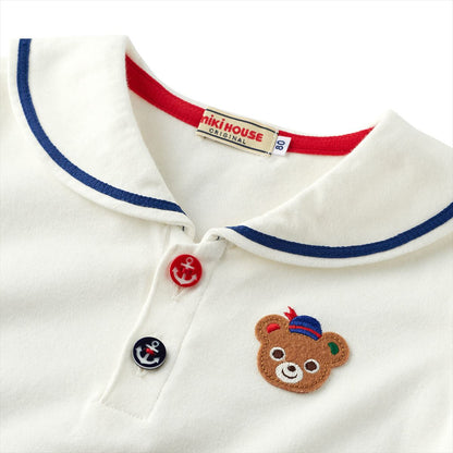 Pucchi’s Sailor Collar Polo Shirt