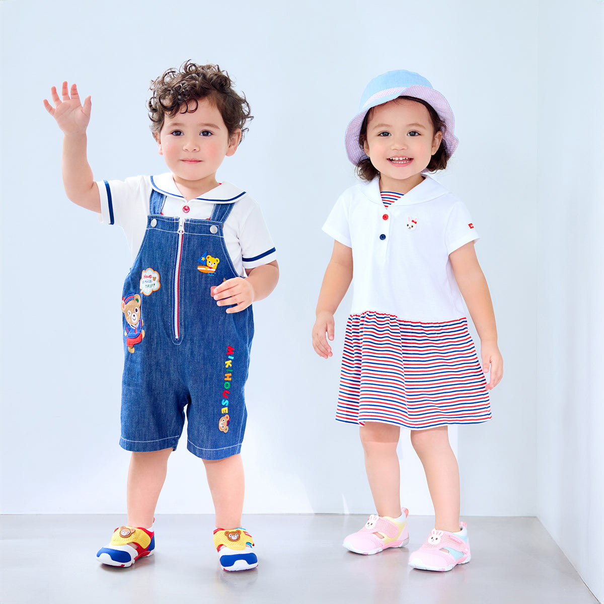 Pucchi’s Sailor Collar Polo Shirt