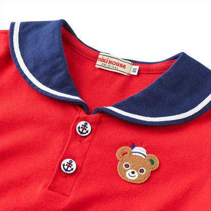 Pucchi’s Sailor Collar Polo Shirt