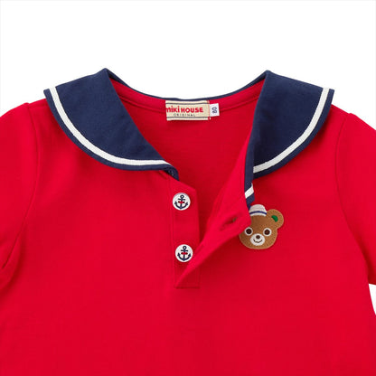 Pucchi’s Sailor Collar Polo Shirt