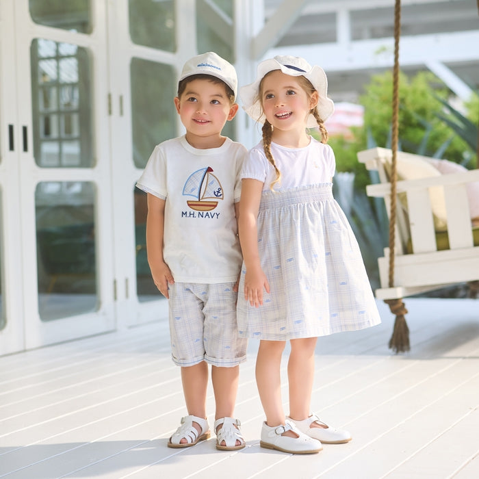 Classic MH Plaid Seaside Story Tee