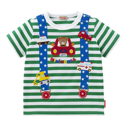 Pucchi’s Striped Suspender Tee