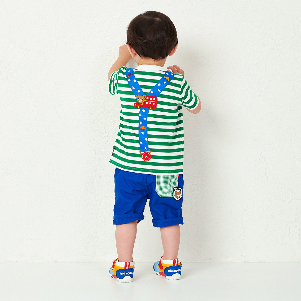 Pucchi’s Striped Suspender Tee