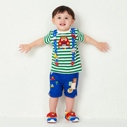Pucchi’s Striped Suspender Tee