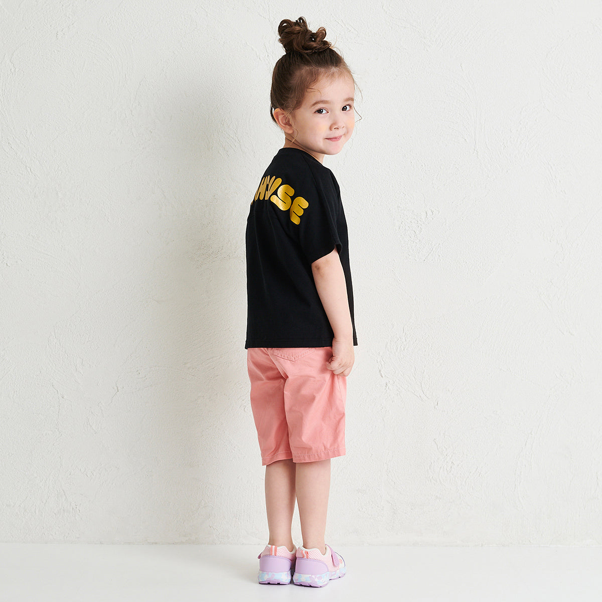 Sparkle Back Logo Tee for Kids