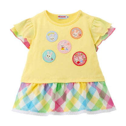 Usako’s Gingham Frill Tunic