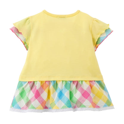 Usako’s Gingham Frill Tunic