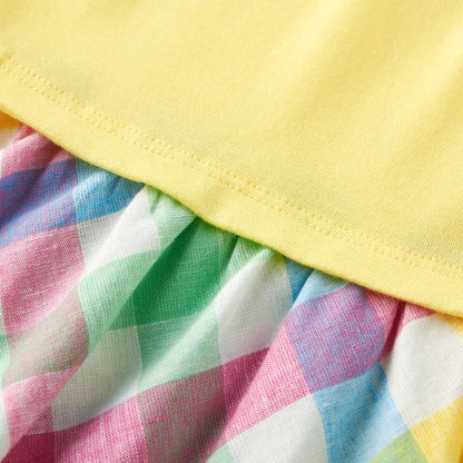 Usako’s Gingham Frill Tunic