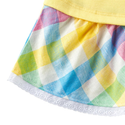 Usako’s Gingham Frill Tunic