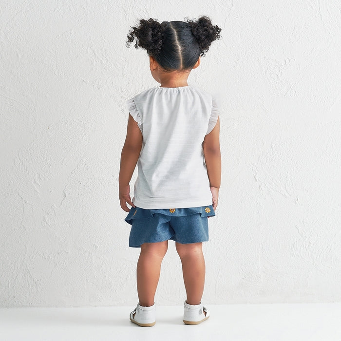 Usako’s Sunflower Tulle Tee