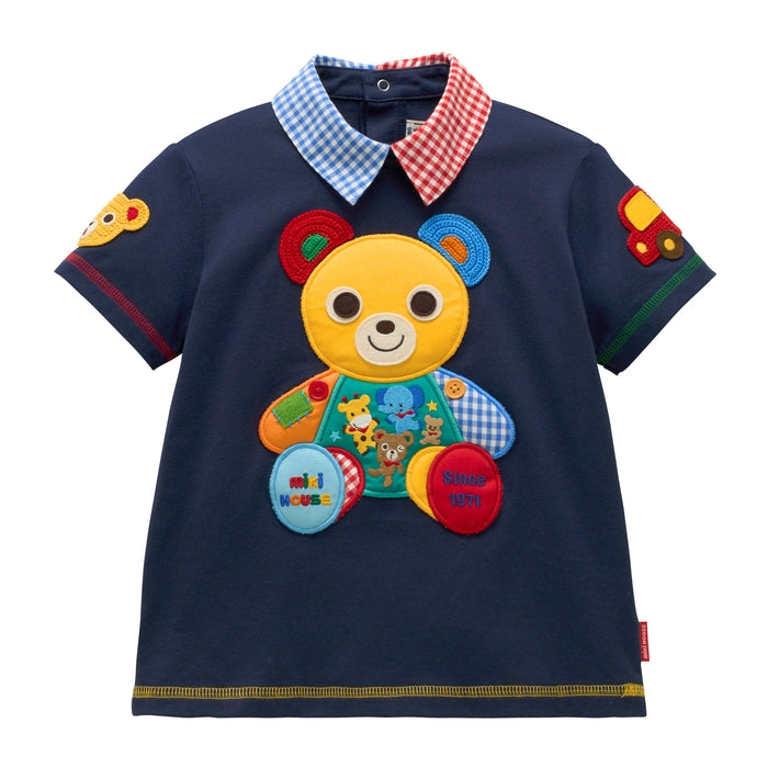 Pucchi's Exclusive Patchwork Teddy Tee