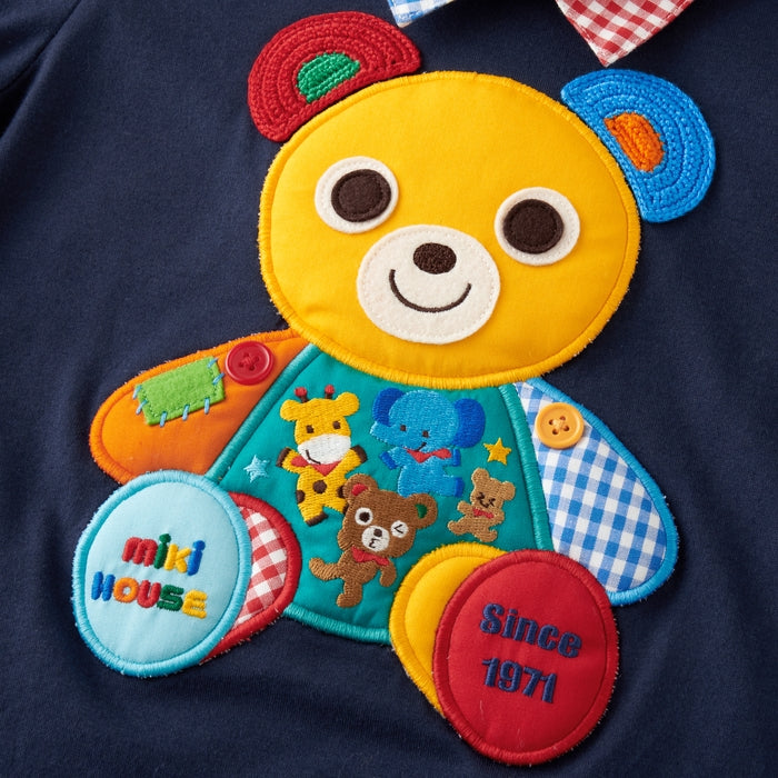 Pucchi's Exclusive Patchwork Teddy Tee