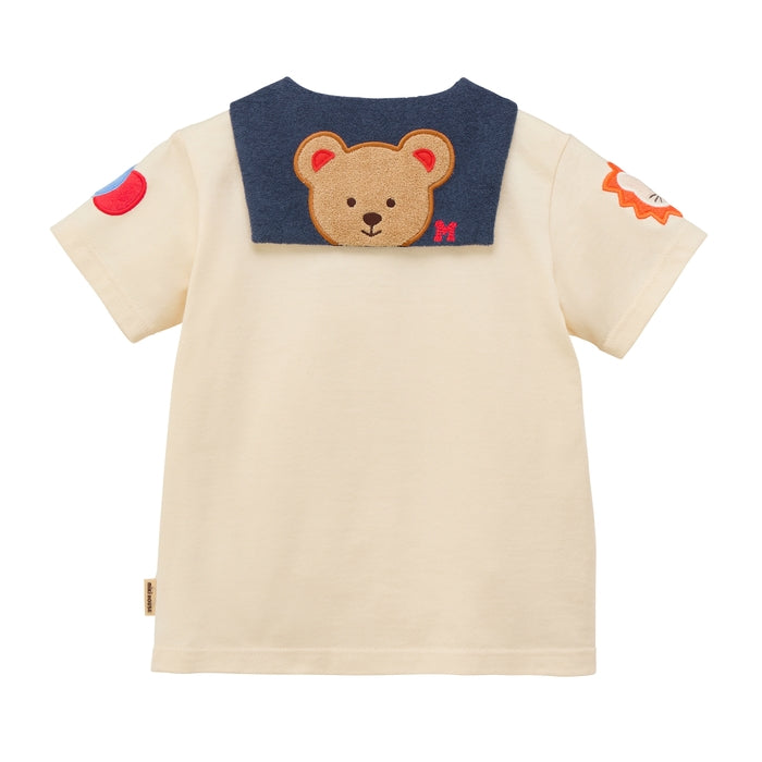 Classic MIKI HOUSE Bear Sailor Blouse