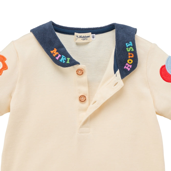 Classic MIKI HOUSE Bear Sailor Blouse
