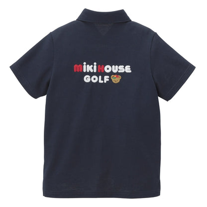 MIKI HOUSE Golf Bear Polo Shirt for Kids