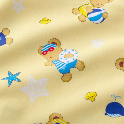 MIKI HOUSE Seaside Bear Swimsuit (UV Protection)