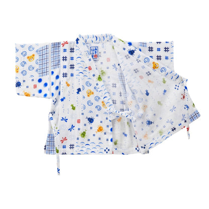 Two-Piece Patchwork Pucchi Kimono Jinbei