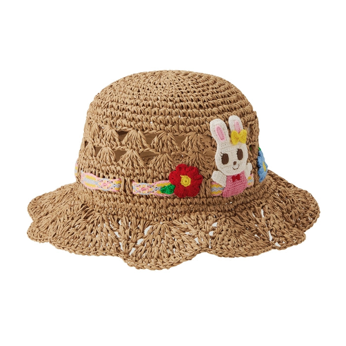 Usako's Garden Straw-Style Hat