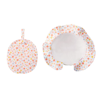 Floral Bow Sun Hat (UV Protection)
