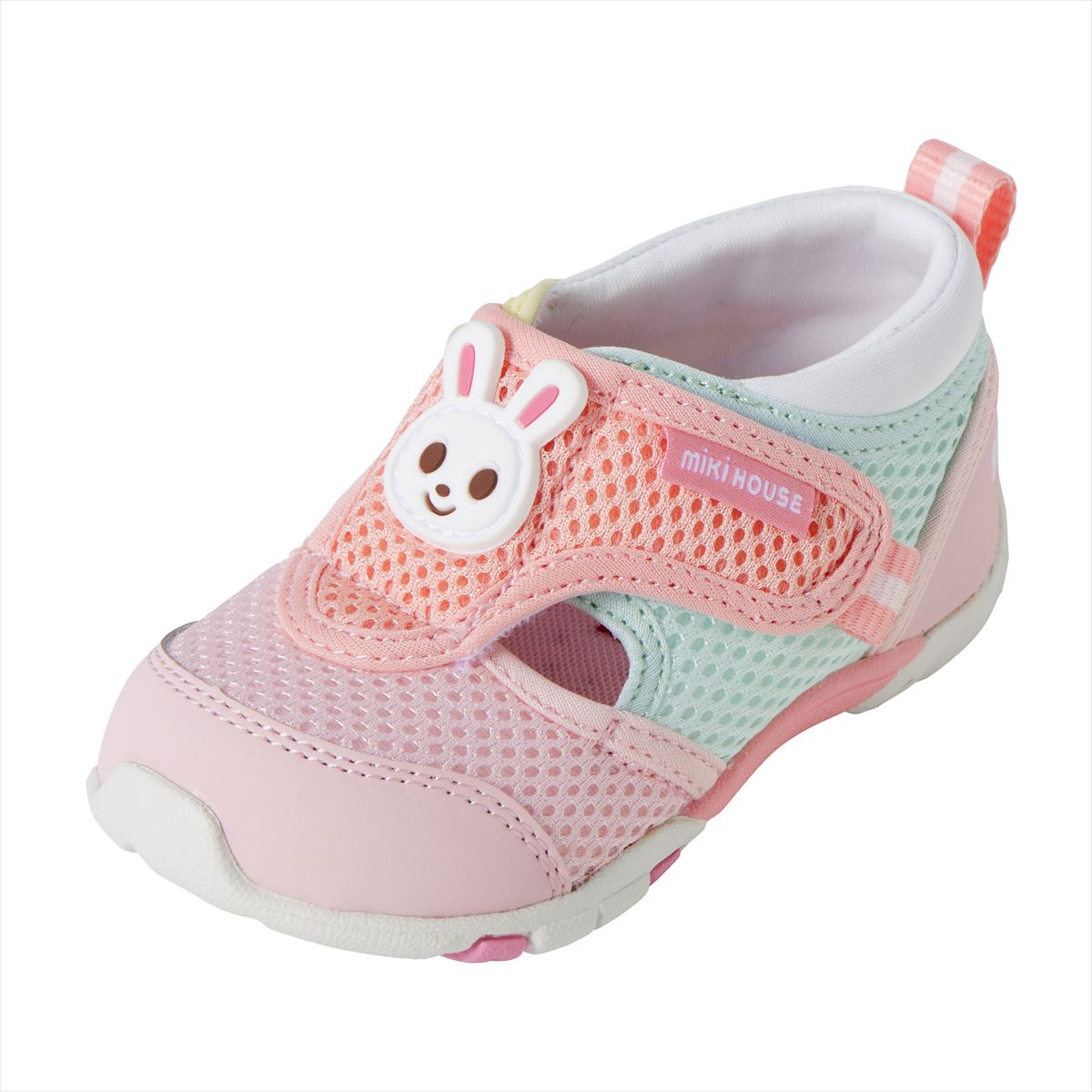 Double Russell Mesh Second Shoes - Strawberry Swirl