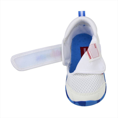 Double Raschel Mesh Second Shoes - Neon Marble
