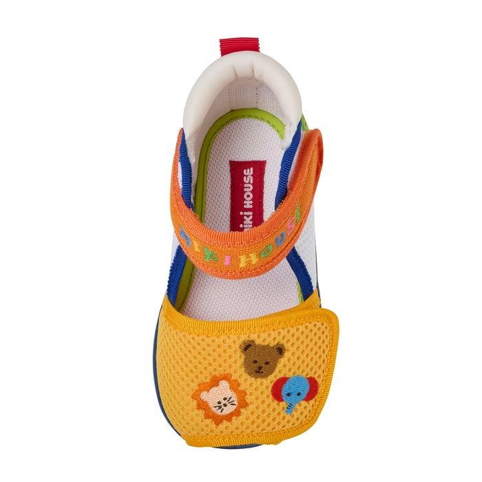 Classic MIKI HOUSE Bear Double Raschel Baby Sandals