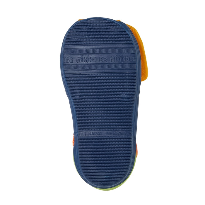 Classic MIKI HOUSE Bear Double Raschel Baby Sandals