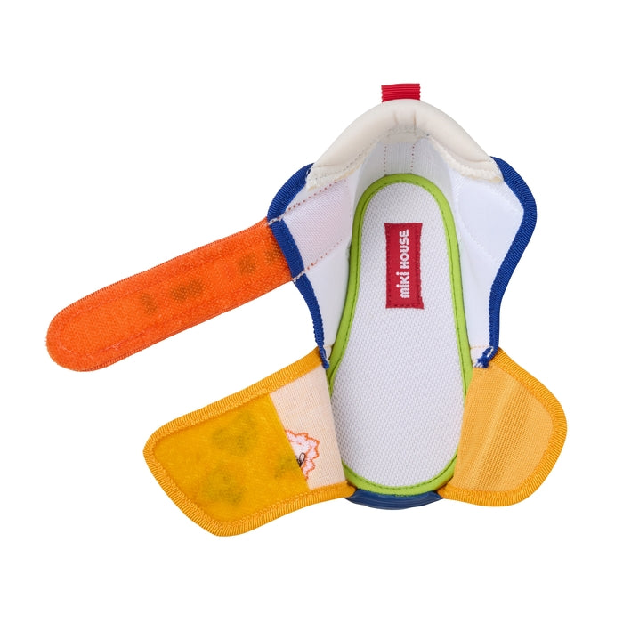 Classic MIKI HOUSE Bear Double Raschel Baby Sandals