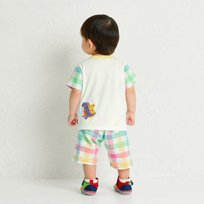 Double Raschel Pucchi Driven Second Shoes