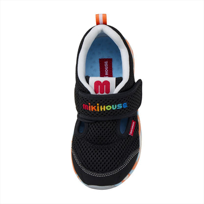 Double Raschel Mesh Sneakers for Kids - Neon Marble