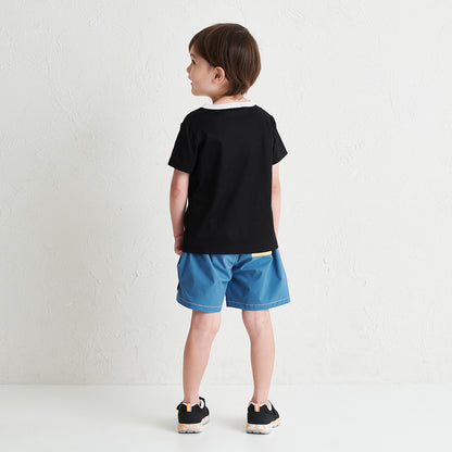 Double Raschel Mesh Sneakers for Kids - Neon Marble