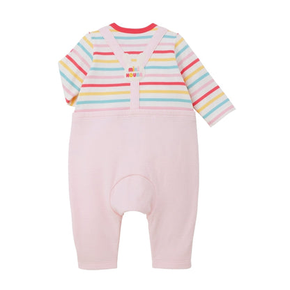 Suspender Faux-Layered Coverall