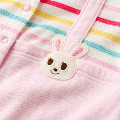 Suspender Faux-Layered Coverall