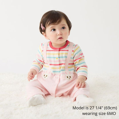 Suspender Faux-Layered Coverall