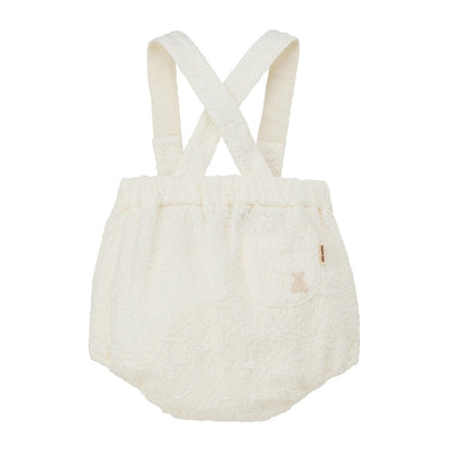 Puffy Jacquard Baby Romper