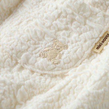 Puffy Jacquard Baby Romper