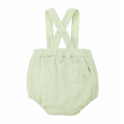 Puffy Jacquard Baby Romper