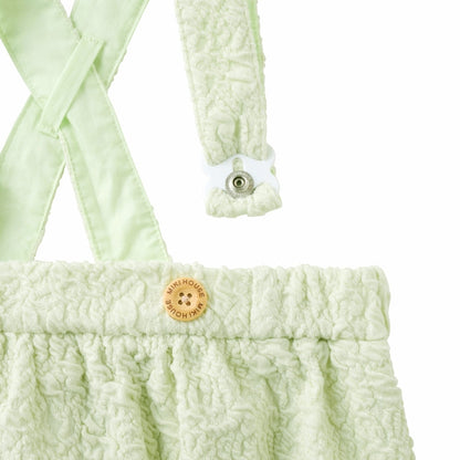 Puffy Jacquard Baby Romper
