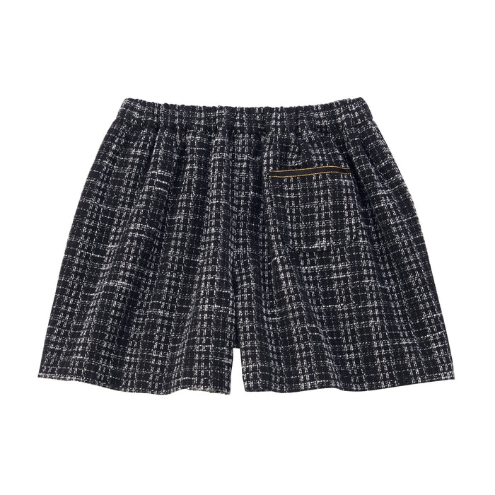 Luxe Tweed Culotte Skirt